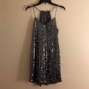 Express sequin dress